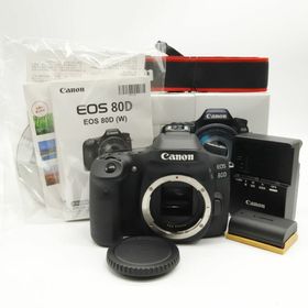 キヤノン(Canon)の■ほぼ新品■ CANON EOS 80D ボディ ブラック(デジタル一眼)