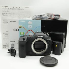 キヤノン(Canon)の■ほぼ新品■ CANON ミラーレス一眼カメラ EOS R5 ボディ(ミラーレス一眼)