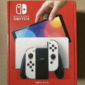 ニンテンドースイッチ(Nintendo Switch)の任天堂 Nintendo Switch 有機ELモデル ホワイト 本体 白(家庭用ゲーム機本体)