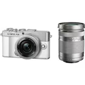 オリンパス OLYMPUS OLYMPUS PEN E-P7 EZダブルズームキット WHT [ボディ フォーサーズセンサー ミラーレスカメラ ホワイト＋「M.ZUIKO DIGITAL ED 14-42mm F3.5-5.6 EZ」＋「M.ZUIKO DIGITAL ED 40-150mm F4.0-5.6 R」]