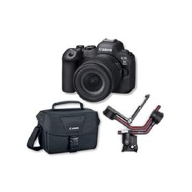 【平行輸入品】Canon EOS R6 Mark II Mirrorless Camera Bundle with RF 24-105mm f/
