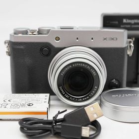 フジフイルム(富士フイルム)の■並品■ FUJIFILM X30 ボディ シルバー(ミラーレス一眼)