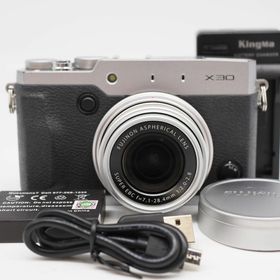 フジフイルム(富士フイルム)の■並品■ FUJIFILM X30 ボディ シルバー(ミラーレス一眼)