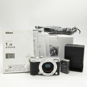 ニコン(Nikon)の■良品■Nikon1 J5 ボディ シルバー J5SL(ミラーレス一眼)