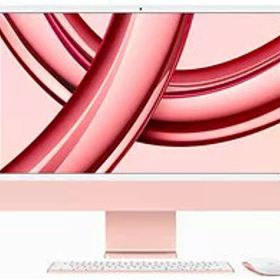 ★アップル / APPLE iMac 24インチ Retina 4.5Kディスプレイモデル MQRT3J/A [ピンク]【Mac デスクトップ】【送料無料】