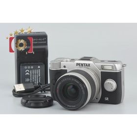 【中古】PENTAX ペンタックス Q10 ズームレンズキット シルバー シャッター回数僅少