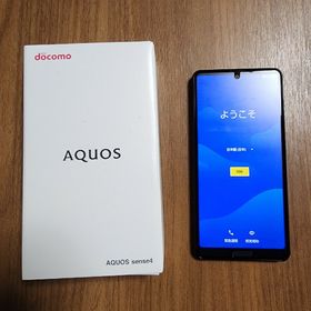 アクオス(AQUOS)の【値下げ】【美品】AQUOS sense4 SH-41A(スマートフォン本体)