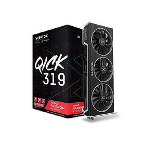 XFX Speedster QICK319 AMD Radeon RX 6800 Black Gaming Graphics Card with 16GB GDDR6 HDMI 3xDP RX-68XLALBD9