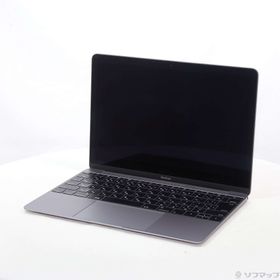 MacBook 12-inch Early-2016 MLH82J／A Core_m7 1.3GHz 8GB SSD512GB スペースグレイ 〔10.15 Catalina〕 ［グラフィック：Intel HD Graphics 515／JISキーボード］