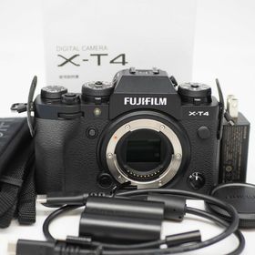 フジフイルム(富士フイルム)の■8ショット■ FUJIFILM X-T4ボディ ブラック ■ほぼ新品■(ミラーレス一眼)