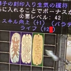 PC/SW/PS パラディン コンバット（戦闘）スキル向上護符（ライフUP28-30）✖️4 | ディアブロ2 リザレクテッドのアカウントデータ、RMTの販売・買取一覧