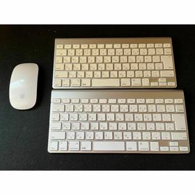 アップル(Apple)のApple Magic keyboad 2台、＋ Magic mouse 1台(PC周辺機器)