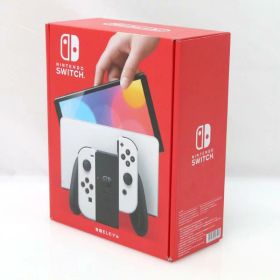 【中古】【未使用品】任天堂 Nintendo Switch (有機ELモデル) HEG-S-KAAAA ホワイト HA03-T1448−2G3 ニンテンドー 7インチ有機ELディスプレイ 64GB 未使用
