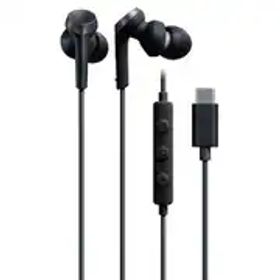 オーディオテクニカ audio-technica USB Type-C用 イヤホン SOLID BASS HDドライバー搭載 ブラック ATH-CKS330C BK