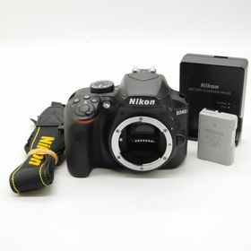 ニコン(Nikon)の【シャッター回数9880回!】■美品■D3400 ボディー ブラック(デジタル一眼)