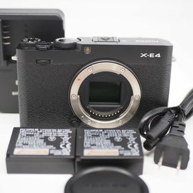 フジフイルム(富士フイルム)の ■6411ショット■ FUJIFILM X-E4 ボディ ブラック(ミラーレス一眼)