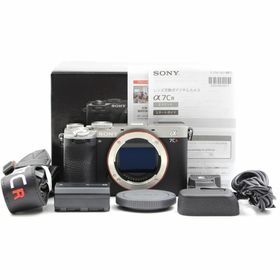 ソニー(SONY)の■シャッター数48枚！新品同様■SONY α7CR ボディ シルバー ミラーレス(ミラーレス一眼)