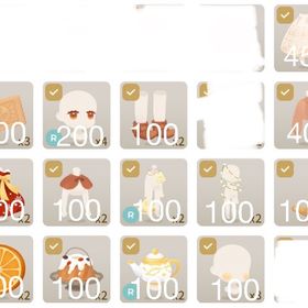 聖夜のお茶会 バラ売り | リヴリーアイランドのアカウントデータ、RMTの販売・買取一覧