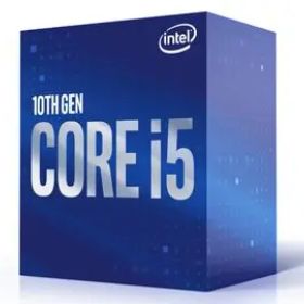 Intel Core i5-10400F (2.9GHz/TB:4.3GHz) BOX LGA1200/6C/12T/L3 12M/No iGPU/TDP65W