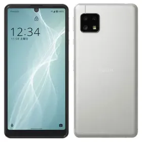 SHARP 楽天モバイル 【SIMフリー】 AQUOS sense4 lite シルバー 4GB 64GB SH-RM15