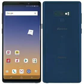 【中古】Bランク【やや傷や汚れあり】 SIMフリー SC-01L SAMSUNG Galaxy Note9 docomo ブルー 利用制限〇(白ロム) 送料無料