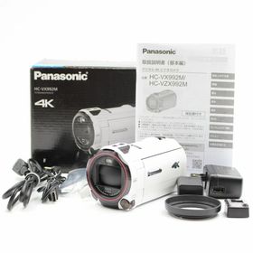 パナソニック(Panasonic)の■新品同様■ PANASONIC HC-VX992M-W ビデオカメラ(ビデオカメラ)