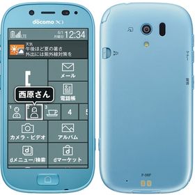 らくらくスマートフォン3 F-06F (エアーブルー) [AAF07354] 携帯電話