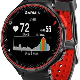 GARMIN GPSランニングウォッチ ForeAthlete 235J (BLACK/RED) [010-03717-6H] スマートウォッチ