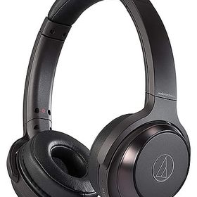 audio-technica ワイヤレスヘッドホン SOLID BASS (ブラック) [ATH-WS330BT BK] ヘッドフォン