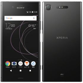 【中古】Cランク【傷や汚れあり】 SIMロック解除済み 元au SOV36 SONY Xperia XZ1 ブラック 判定○ 送料無料