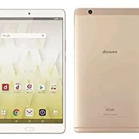 Huawei docomo 【SIMロックあり】 dtab Compact d-01J ゴールド 3GB 16GB