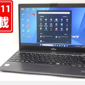 送料無料 あす楽対応 即日発送 中古 フルHD 13.3インチ Fujitsu LIFEBOOK U937R Windows11 Celeron 3965U 4GB 爆速128GB-SSD カメラ 無線 Office付 Win11【ノートパソコン 中古パソコン 中古PC】（Windows10も対応可能 Win10）