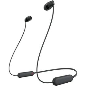 ソニー ワイヤレスイヤホン WI-C100:Bluetooth対応/25時間スタミナ/IPX4防滴/DSEE搭載 ブラック WI-C100 BZ