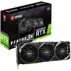 MSI GeForce RTX 3090 VENTUS 3X 24G OC RTX3090/24GB(GDDR6X)/PCI-E