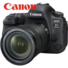 キヤノン Canon EOS 6D Mark II EF 24-105mm STM レンズセット 手振れ補正 デジタル一眼レフ カメラ 中古