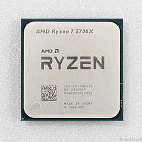 AMD- Ryzen 7 5700X LGA【中古】CPU