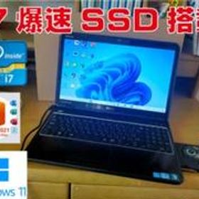 Core-i7/爆速SSD/カメラ/美品DELL Inspiron 15R大画面