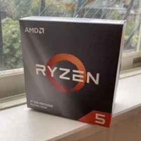 AMD Ryzen 3600 AM4 CPU ヒートシンクファン付き