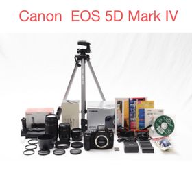 キヤノン(Canon)のCanon EOS 5D Mark IV標準&望遠&単焦点レンズセット(デジタル一眼)