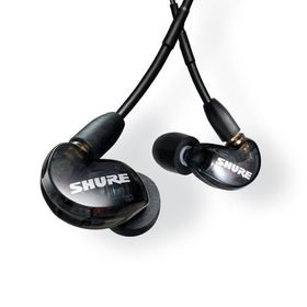 SHURE 【冬の大感謝祭2025(12/25まで)】SE215-K-A(トランスルーセントブラック)(国内正規品2年保証)(有線イヤフォン)(シュア)