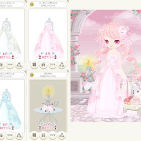 ウエディングなど ３ ☆フロラージュ、ふわふわ羽根ペン、ヘッドドレス（シェリローズ） | ニコッとタウン(ニコタ)のアカウントデータ、RMTの販売・買取一覧