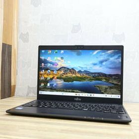 ★中古PC SSD128GB メモリ8GB★U938/S Webカメラ 指紋認証 TypeC LTE Celeron 3965U Win11 MS Office2019 Home&Business 中古品 ノートPC