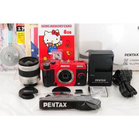 ペンタックス(PENTAX)のPENTAX ペンタックス Q10 レッド レンズキット(ミラーレス一眼)