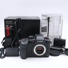 ■新品級■ PANASONIC パナソニック ルミックス GH5S ボディ ブラック DC-GH5S-K ショット数３９回