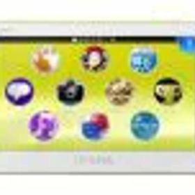 【中古】 PlayStationVita Wi−Fiモデル：ライムグリーン／ホワイト（PCH2000ZA13）／本体（携帯ゲーム機）