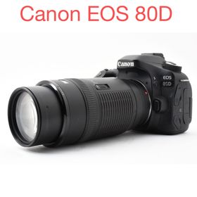 キヤノン(Canon)の動画/保証/一眼レフカメラ Canon EOS 80D/望遠レンズセット(デジタル一眼)