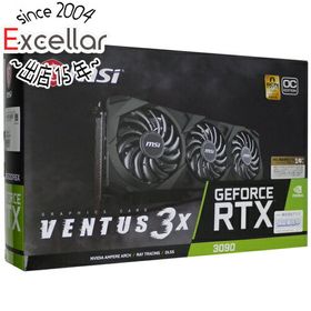 【中古】MSI製グラボ GeForce RTX 3090 VENTUS 3X 24G OC PCIExp 24GB 元箱あり