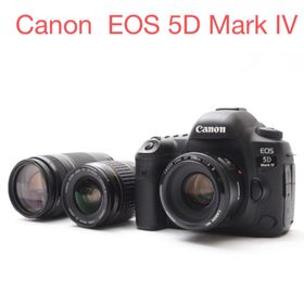 キヤノン(Canon)のフルサイズCanon EOS 5D Mark IV標準&望遠&単焦点レンズセット(デジタル一眼)
