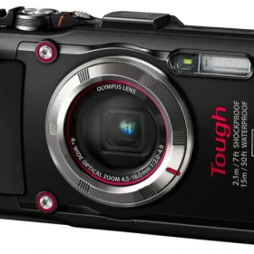 【中古】【1ヶ月保証】オリンパス OLYMPUS STYLUS TG-3 Tough ブラック SDカード付き