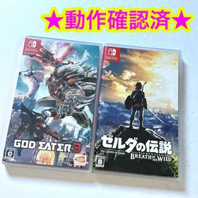 ニンテンドースイッチ(Nintendo Switch)のswitch ゼルダの伝説 ブレス オブ ザ ワイルド ゴッドイーター3(家庭用ゲームソフト)